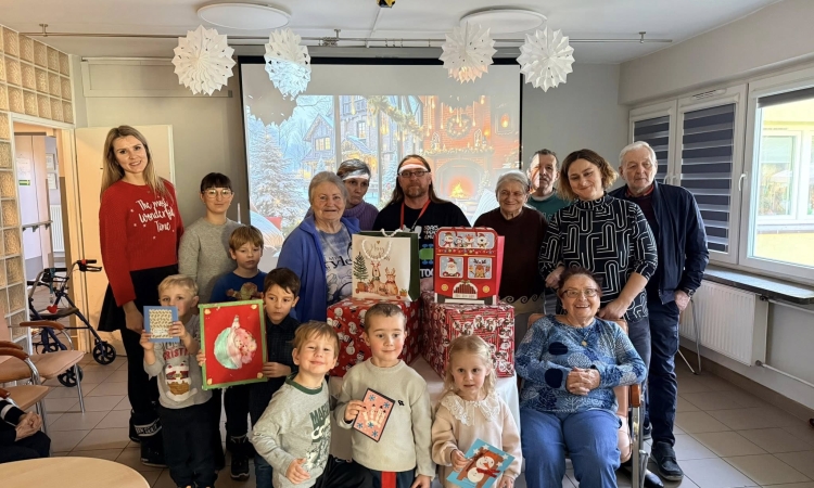 Spotkanie Mikołajkowe z Niepublicznym Przedszkolem "Lokomotywa" 