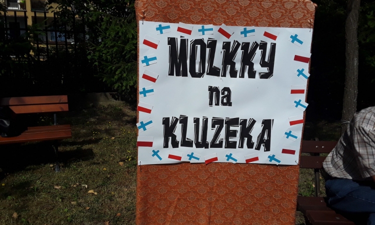 Molkky na Kluzeka