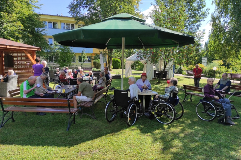 Rzut perspektywy pod nasz wielki parasol.