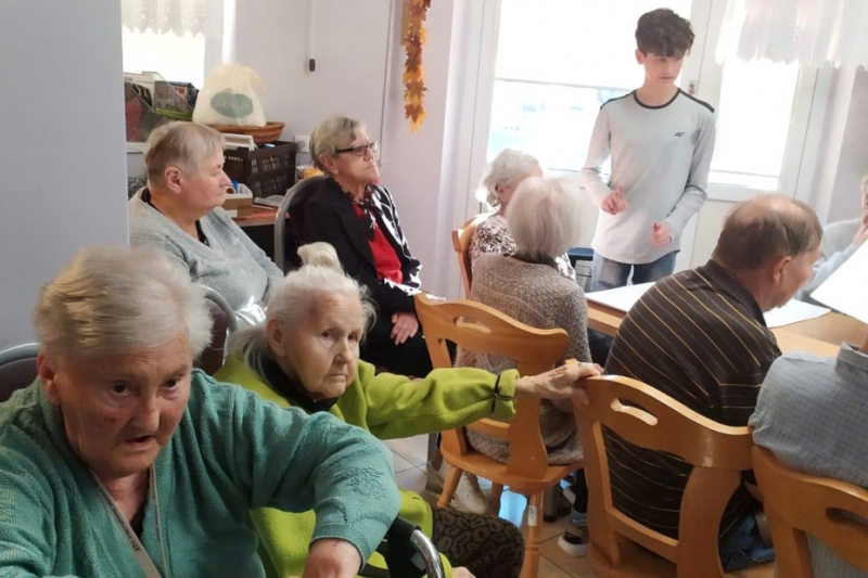 Zapoznanie z uczniami Szkoły Podstawowej nr 36 im. Henryka Sienkiewicza w Krakowie (fot. 2)