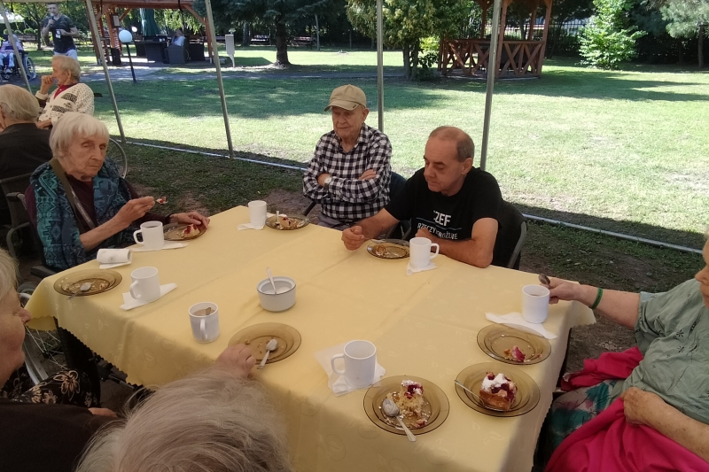 Ciasteczkowe Piosenki na terenie ogrodu (fot. 2)