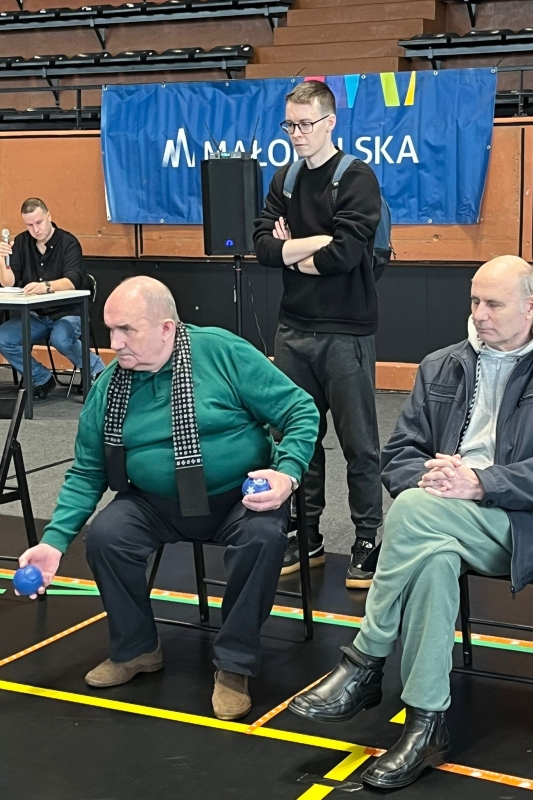  I Zimowy Turniej Boccia w Hali Cracovii. (fot. 6)
