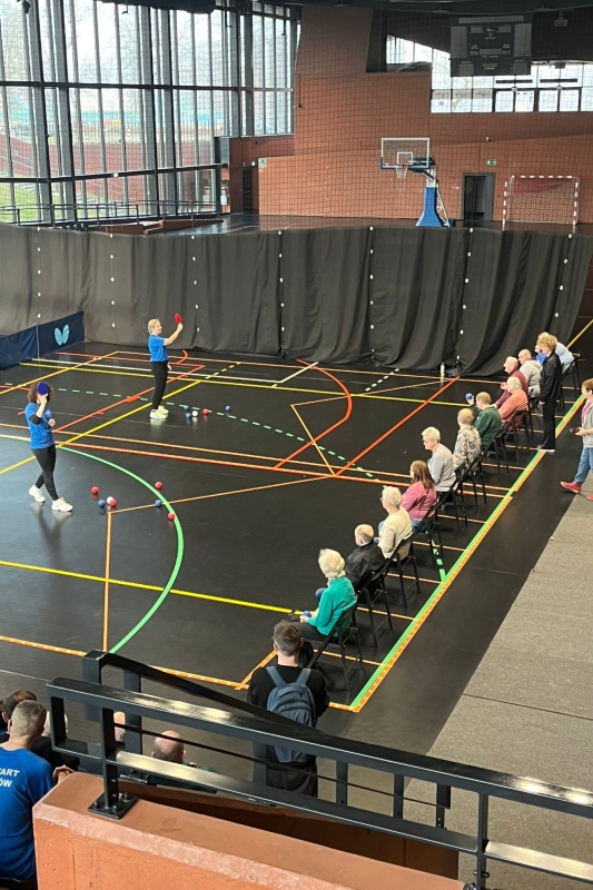  I Zimowy Turniej Boccia w Hali Cracovii. (fot. 4)