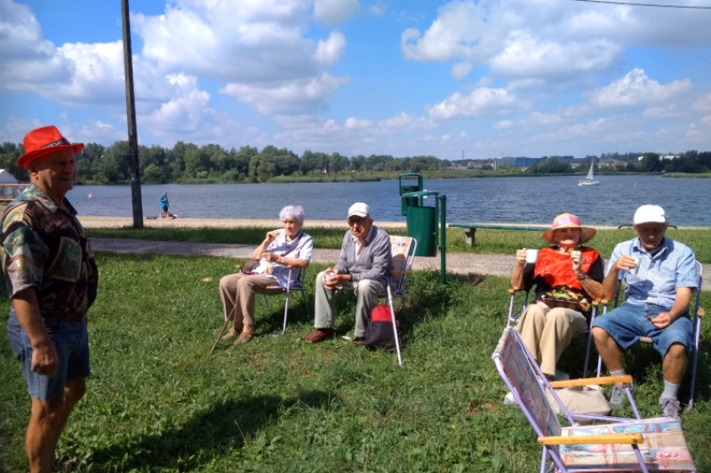 Plażowanie na Bagrach (fot. 2)